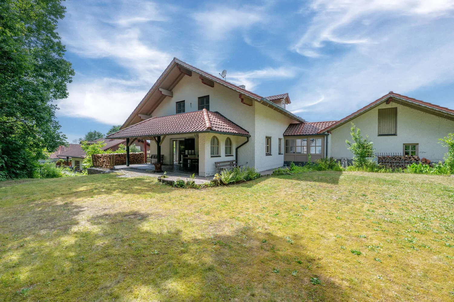 Haus mit Garten