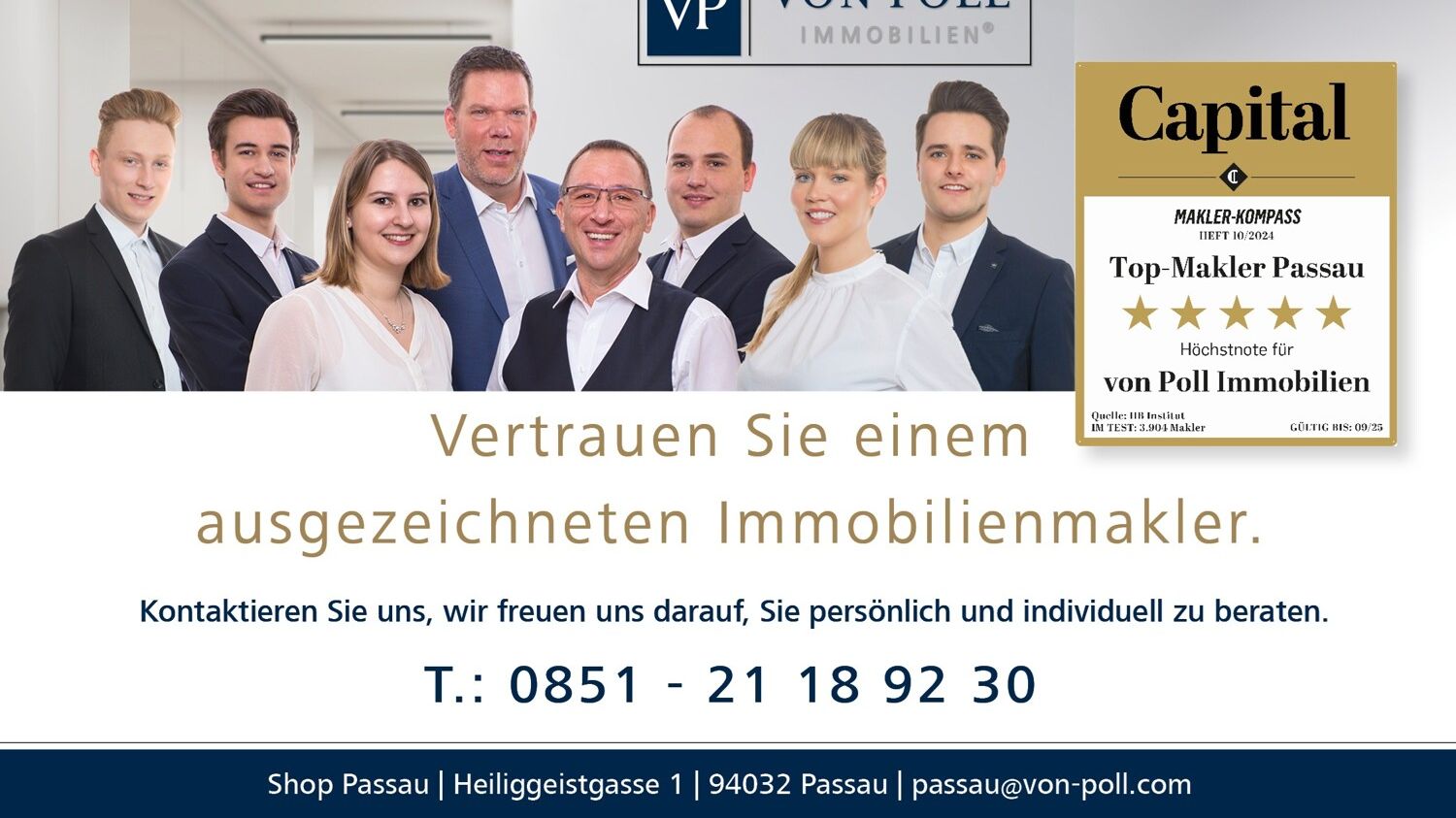 Mariahilf als Nachbarn: Lichtdurchflutete 3-Zi.-Whg. mit Traumblick auf die Passauer Altstadt