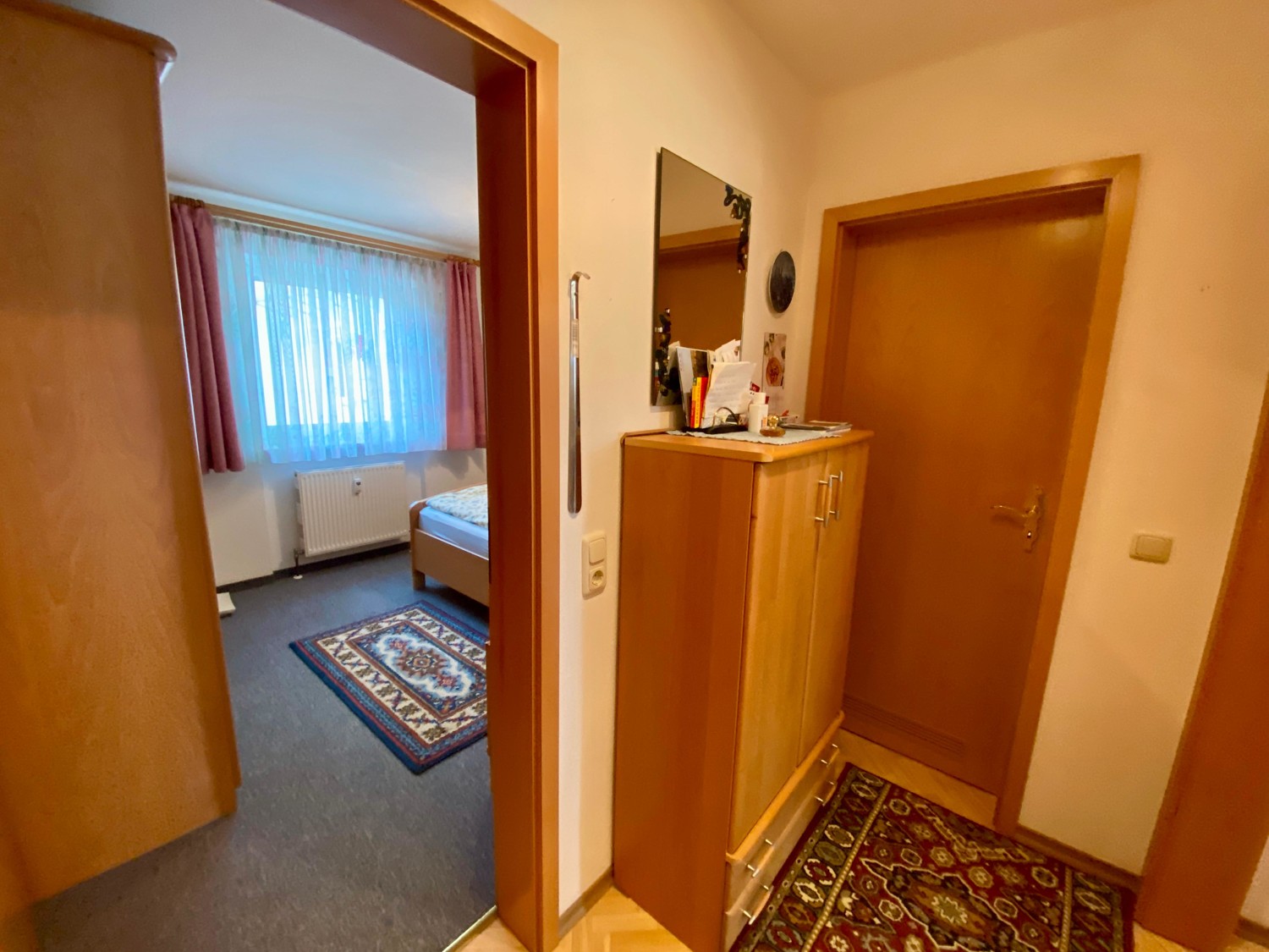 Möblierte Zwei-Zimmer-Erdgeschosswohnung