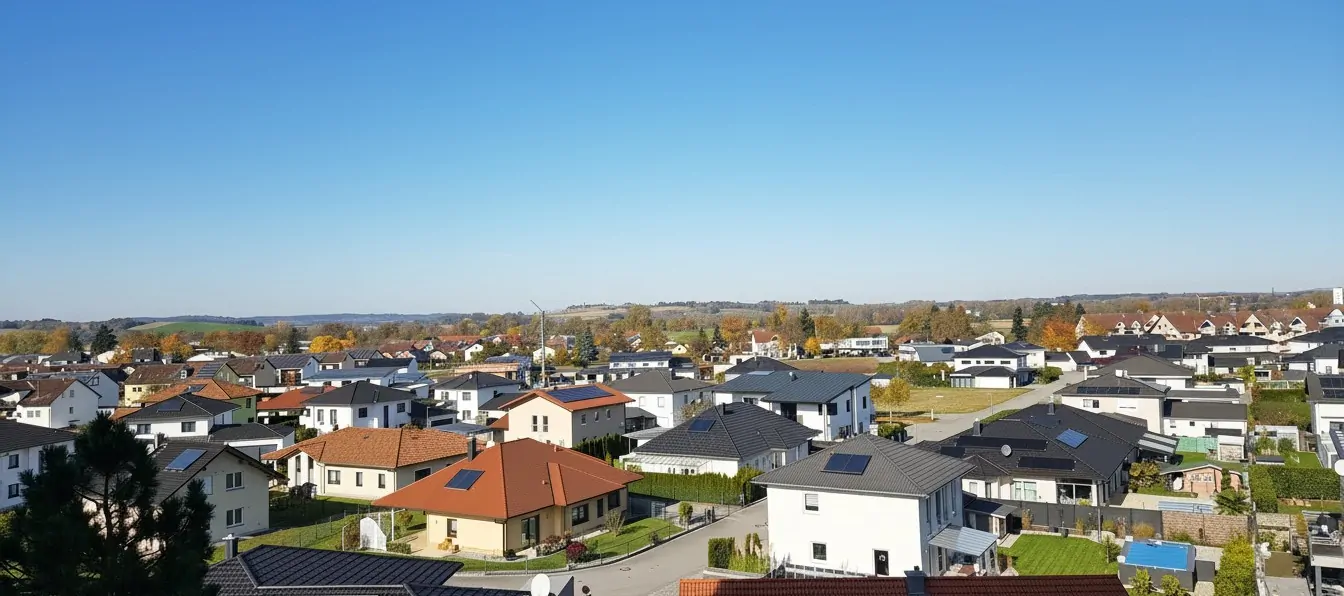 Dreizimmer-Wohnung mit Fernblick