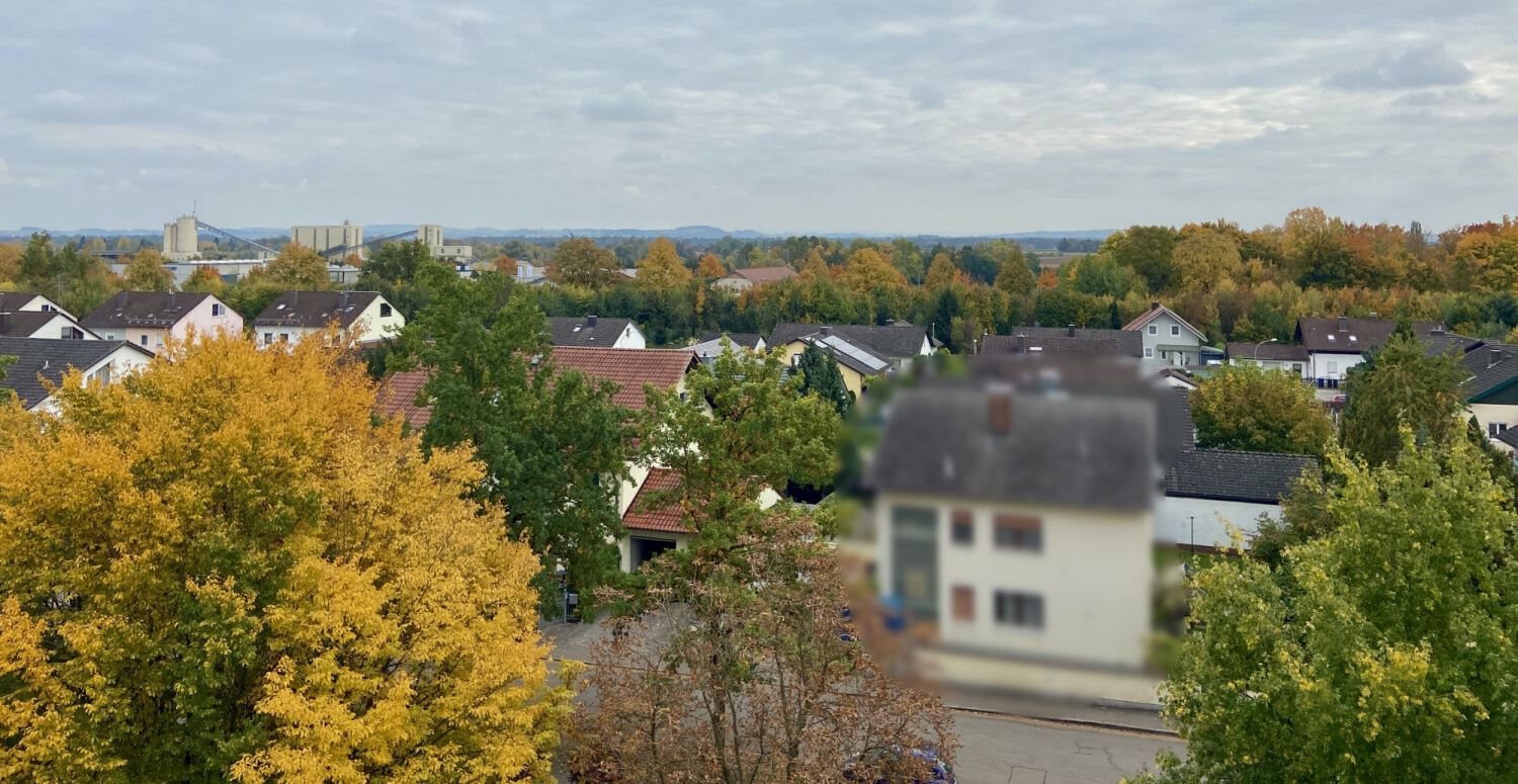 Dreizimmer-Wohnung mit Fernblick