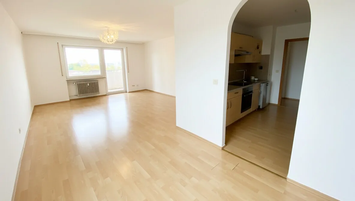 Dreizimmer-Wohnung mit Fernblick