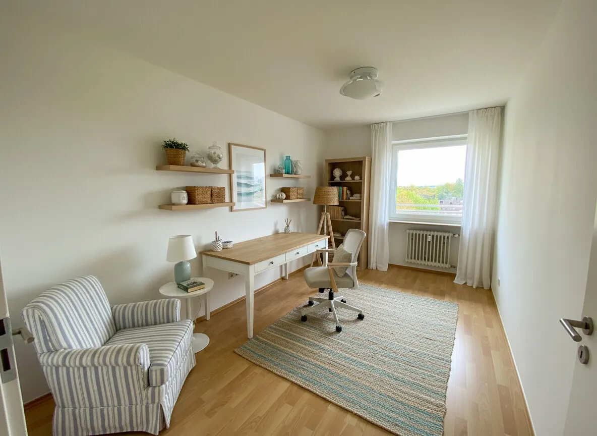 Möblierungsvorschlag Arbeitszimmer