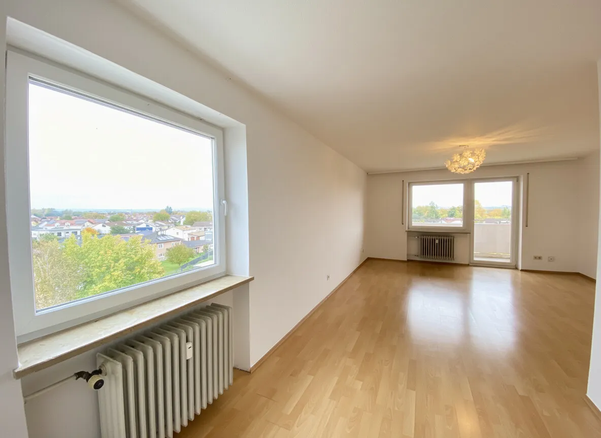 Appartement de trois pièces avec vue panoramique