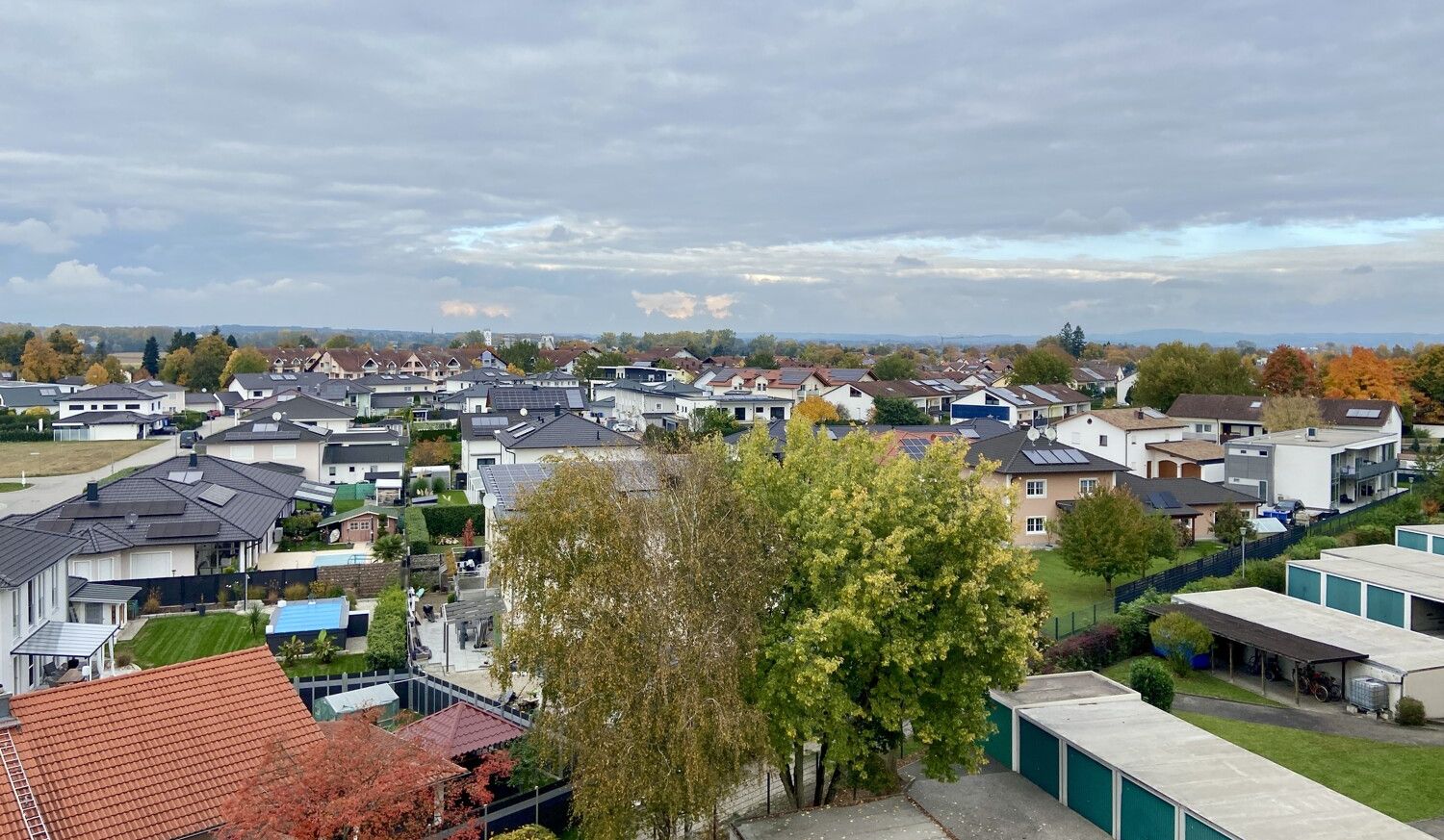 Dreizimmer-Wohnung mit Fernblick