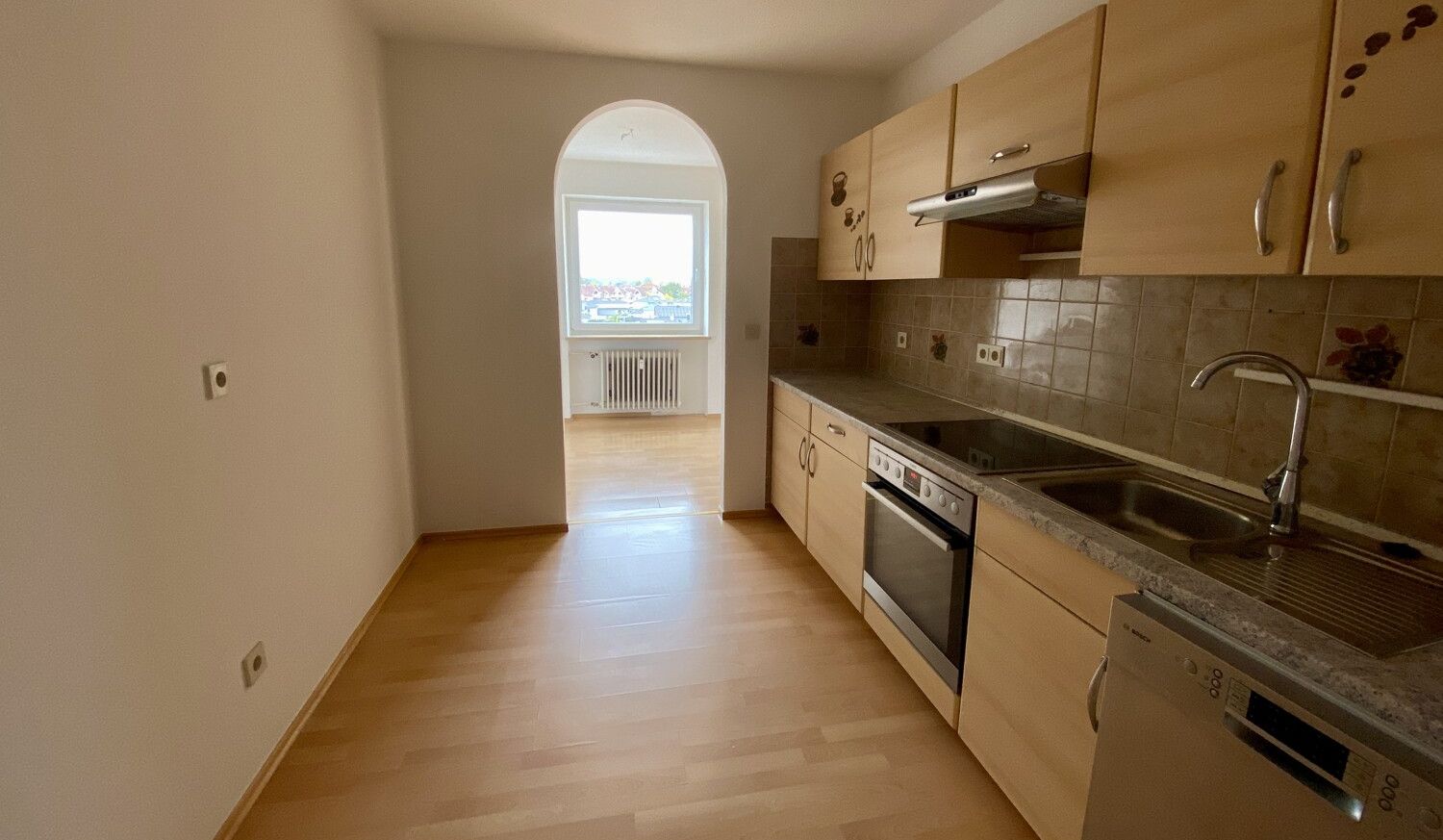 Dreizimmer-Wohnung mit Fernblick