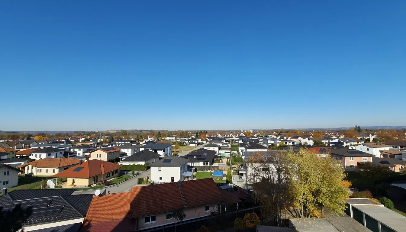 Appartement de trois pièces avec vue panoramique