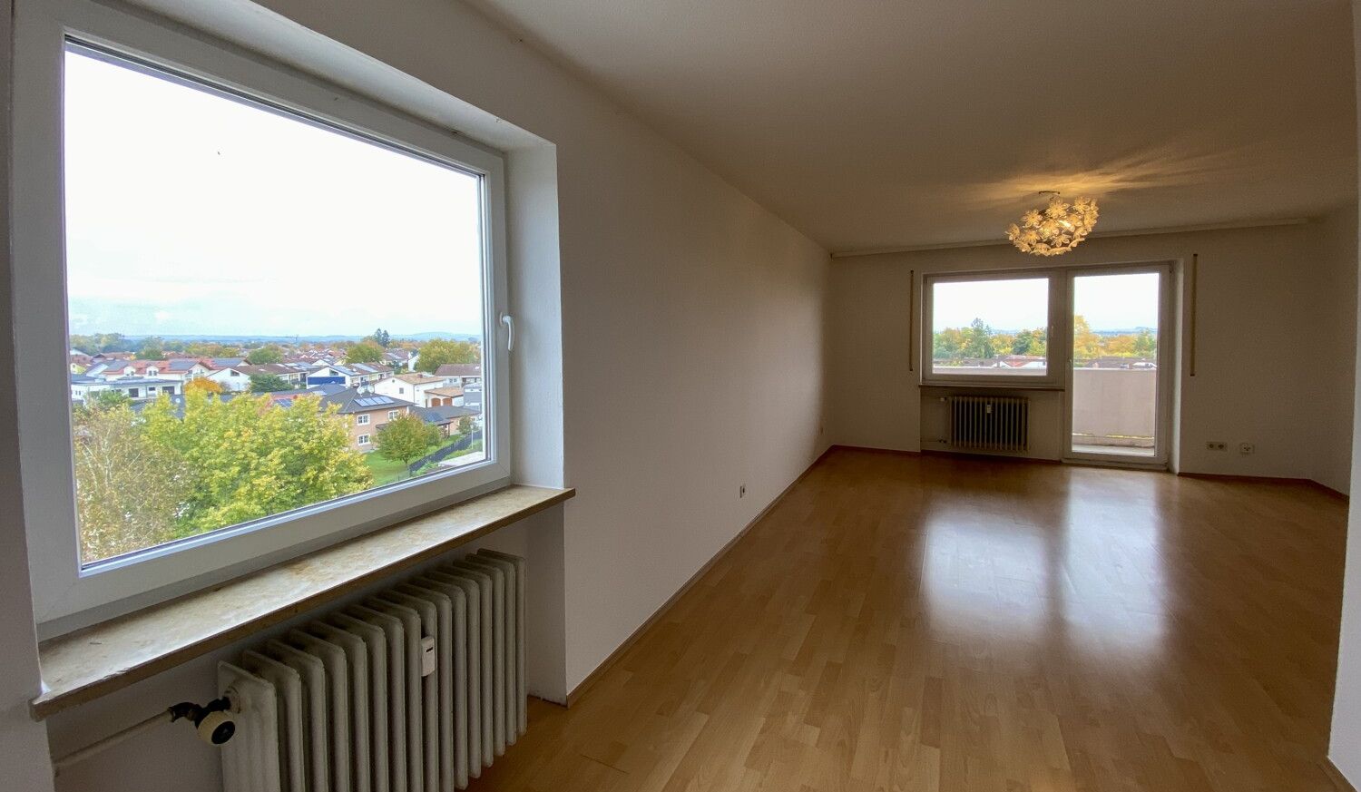 Dreizimmer-Wohnung mit Fernblick