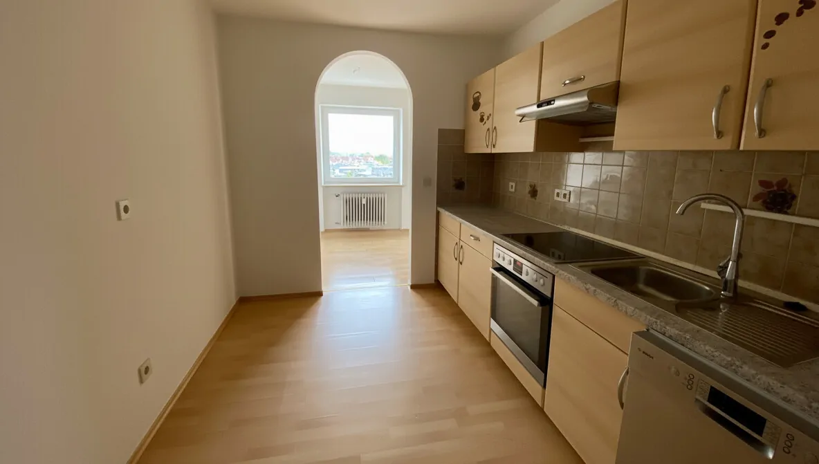 Dreizimmer-Wohnung mit Fernblick
