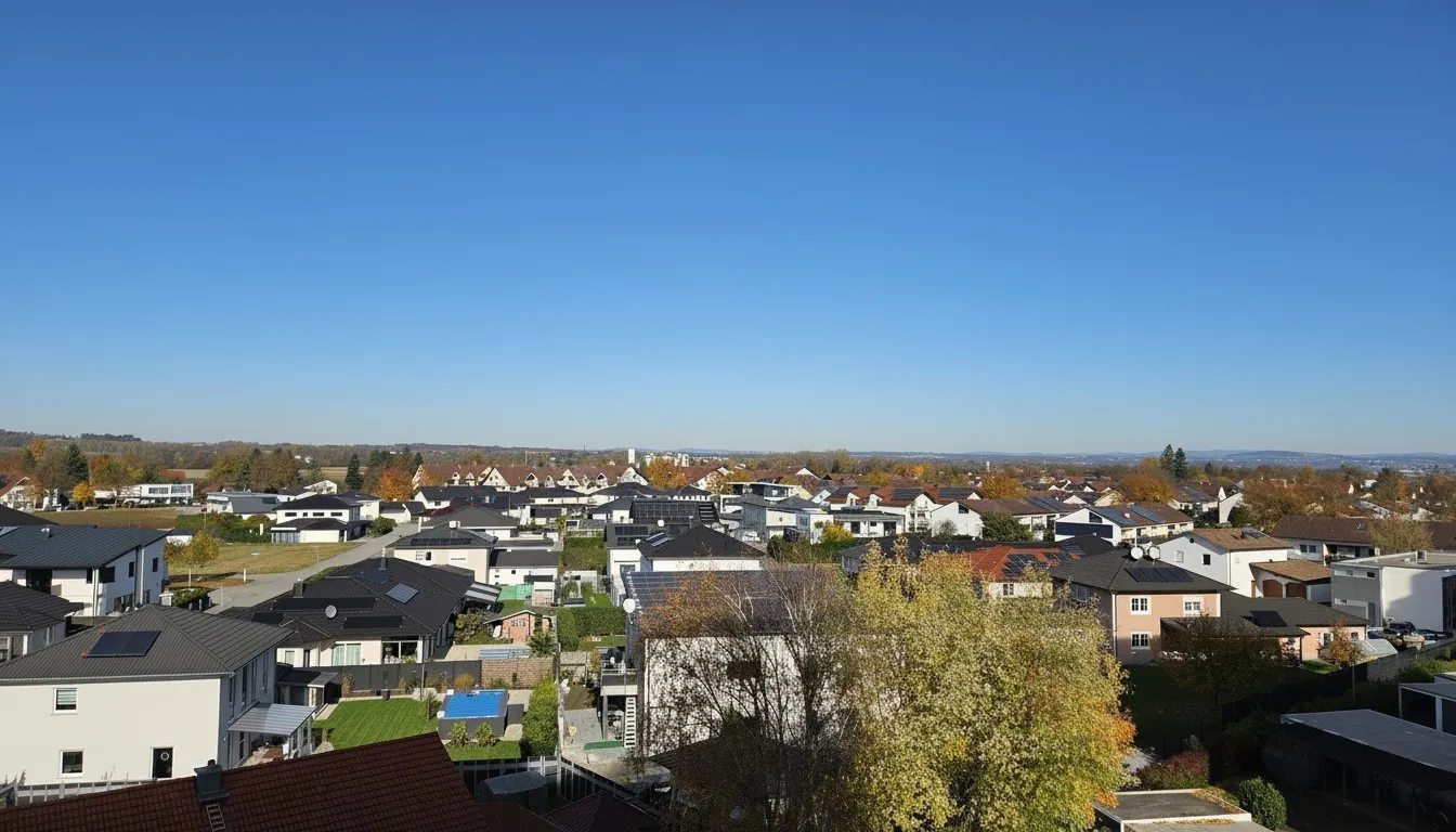 Appartement de trois pièces avec vue panoramique