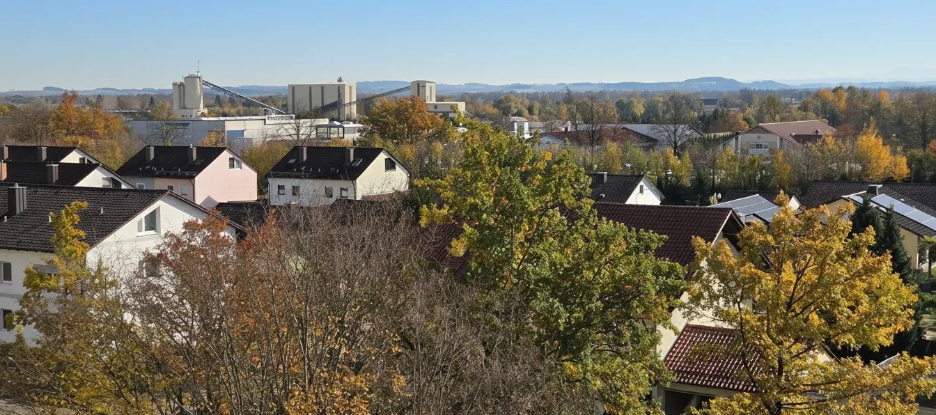 Dreizimmer-Wohnung mit Fernblick