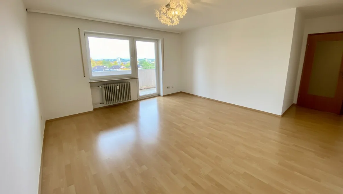 Dreizimmer-Wohnung mit Fernblick