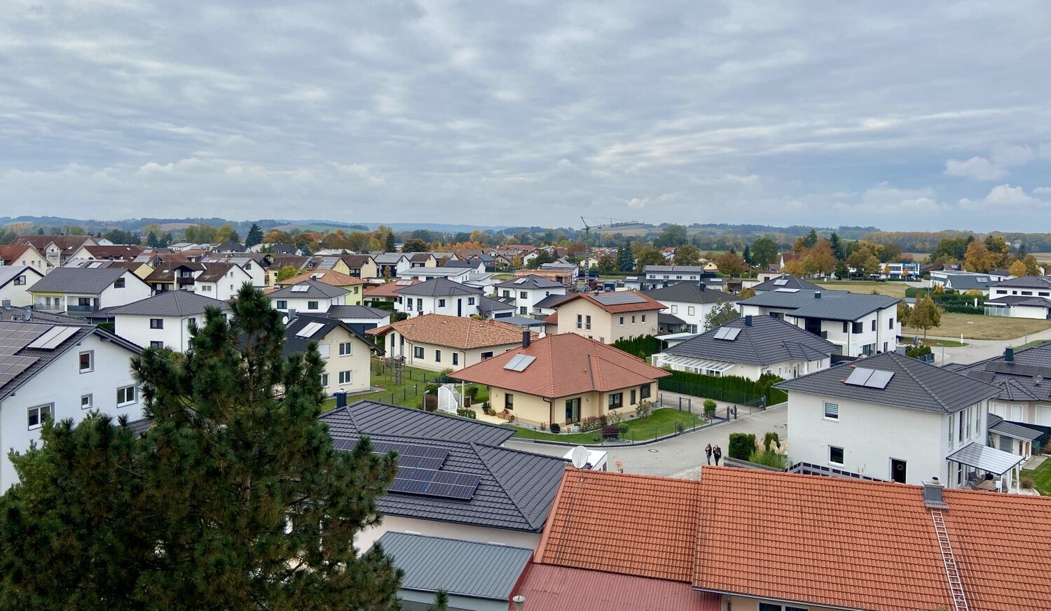 Dreizimmer-Wohnung mit Fernblick