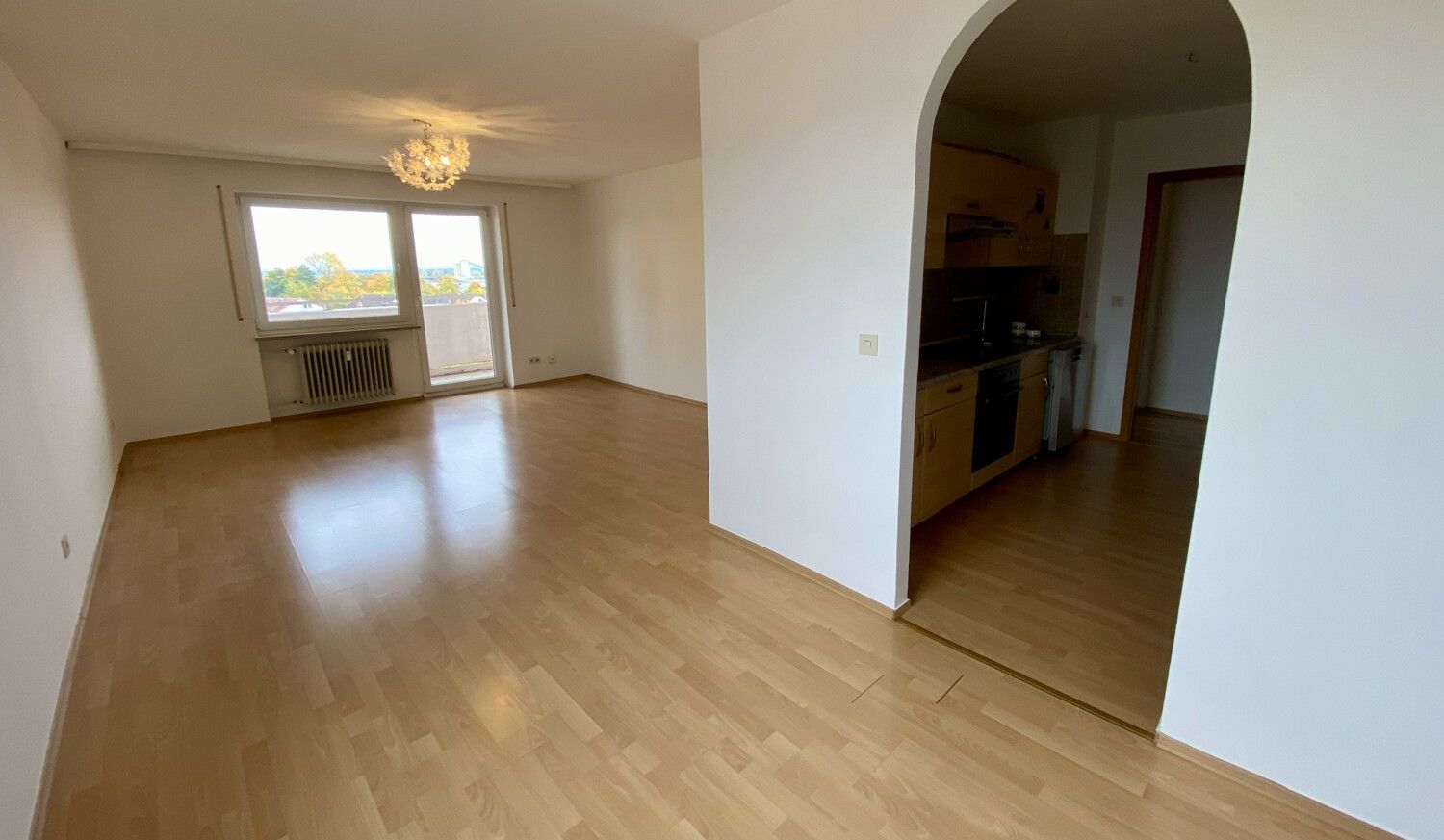 Dreizimmer-Wohnung mit Fernblick