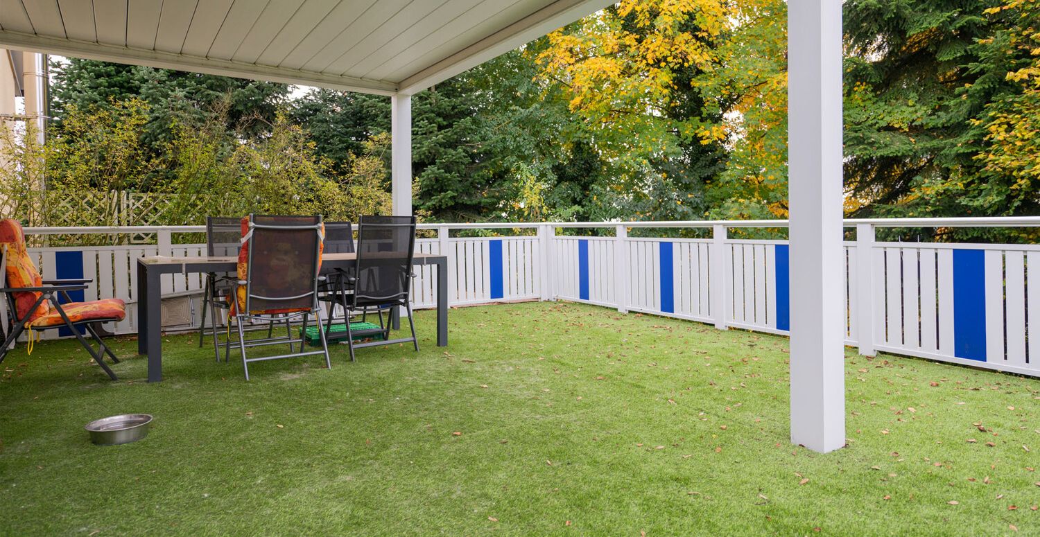 zweite Terrasse