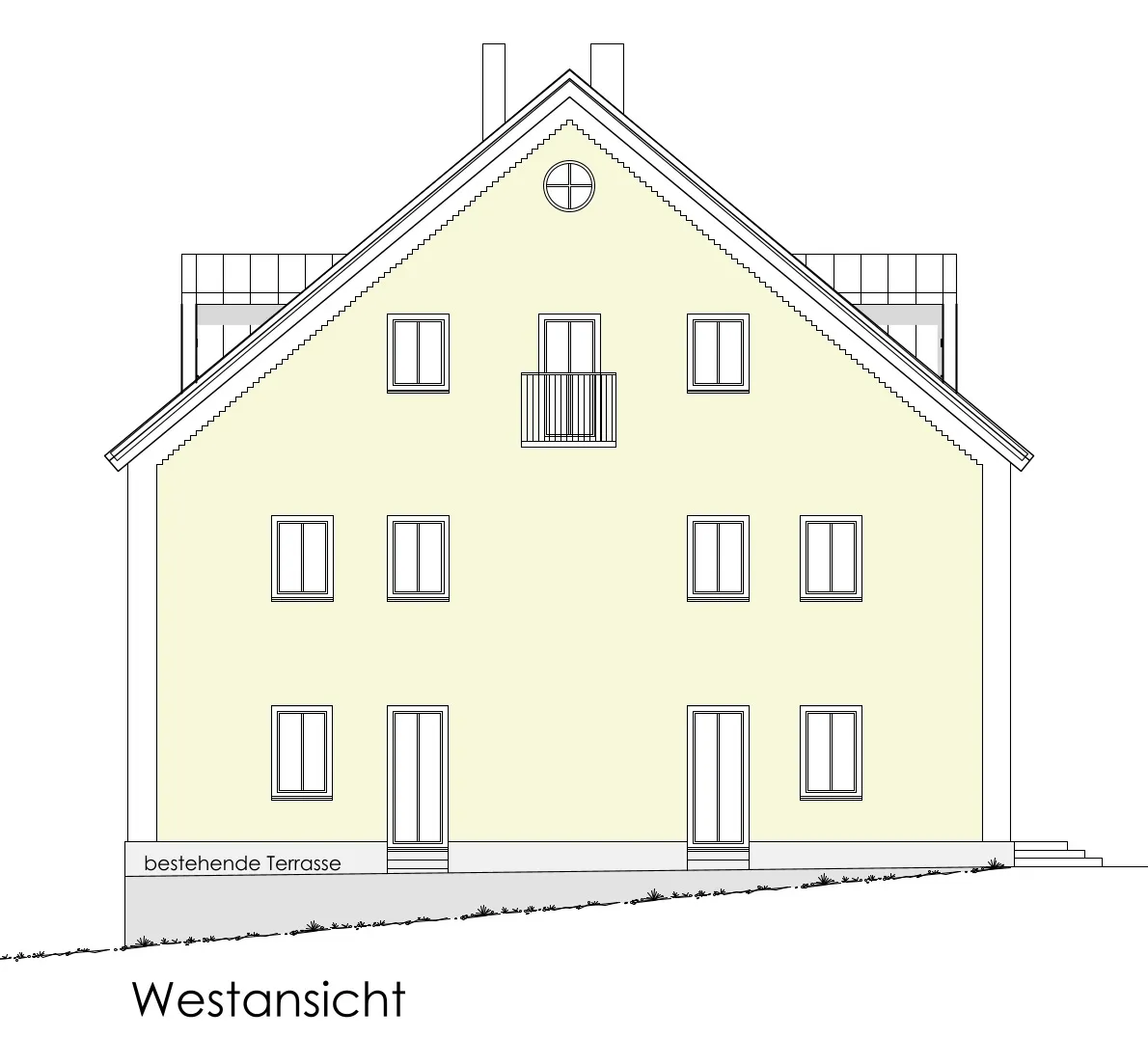 Westansicht