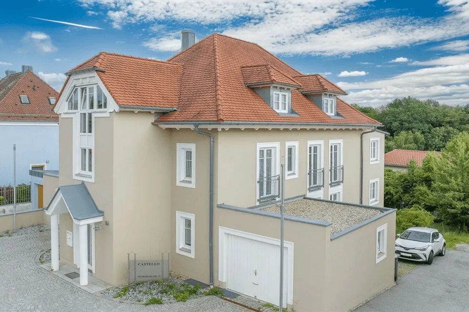 Charmant appartement de 4 pièces avec jardin, cuisine équipée et place de parking