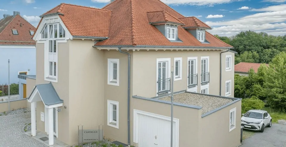 Attraktive 4 Zi.-Gartenwohnung mit Einbauküche und Stellplatz