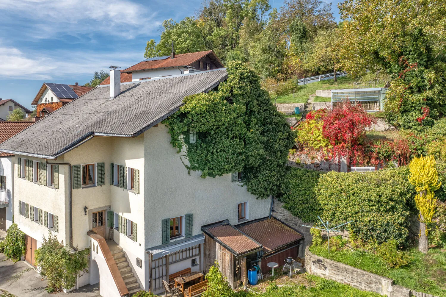 Süd-/Ostansicht Haus