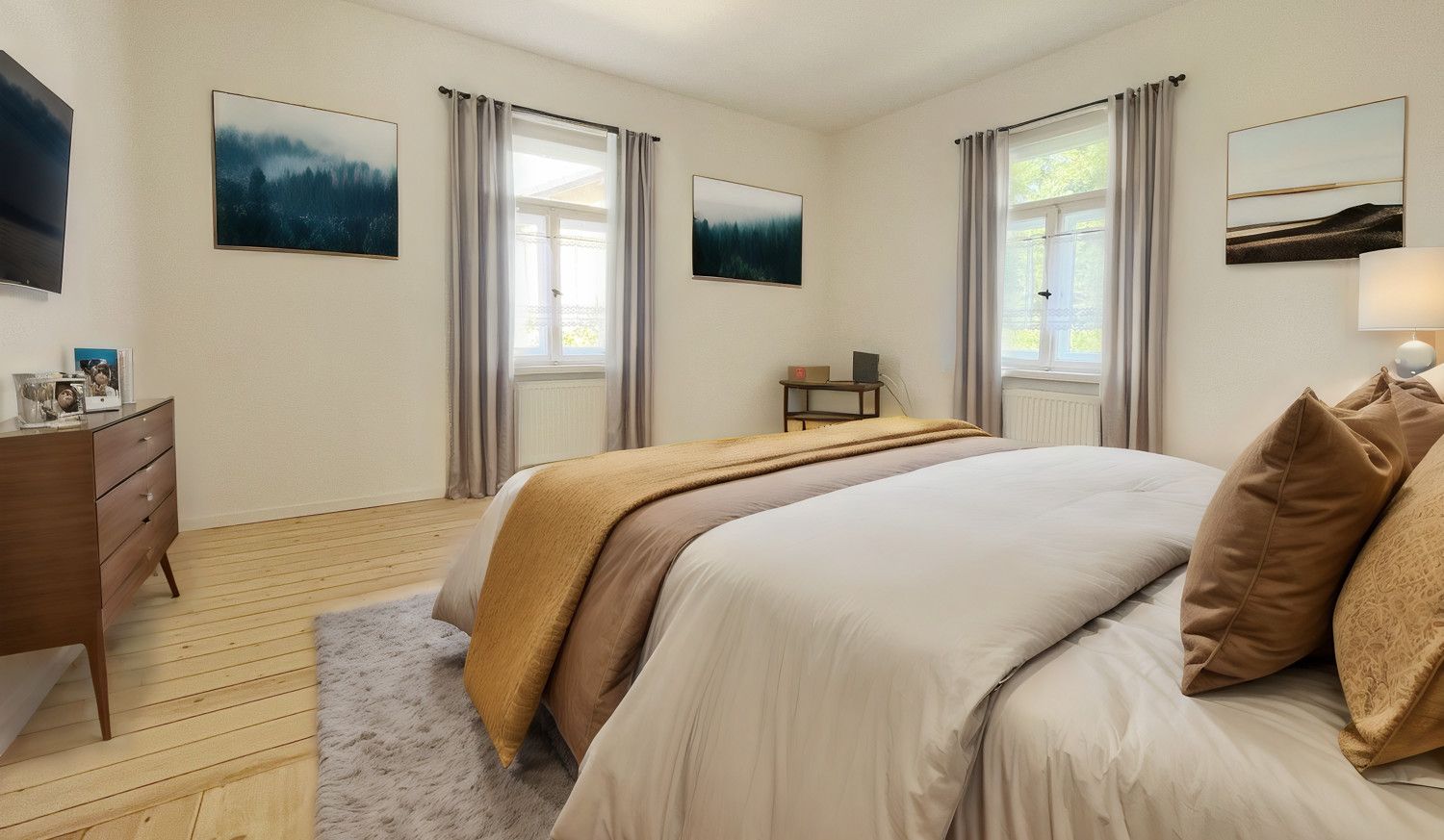 Schlafzimmer Visualisierung