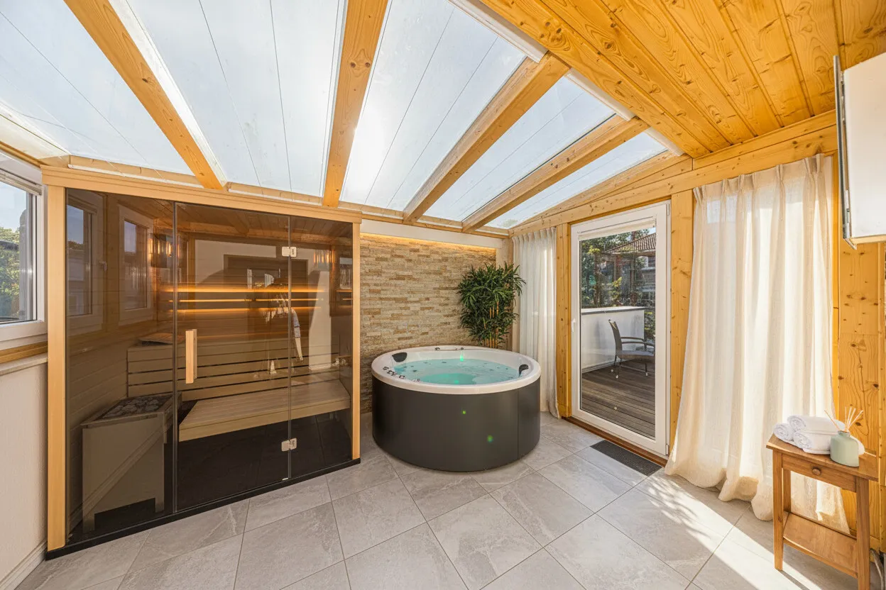 Wintergarten (KI-generiert)