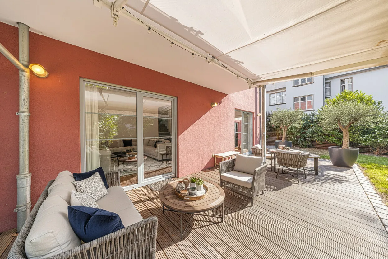 Terrasse (KI-generiert)