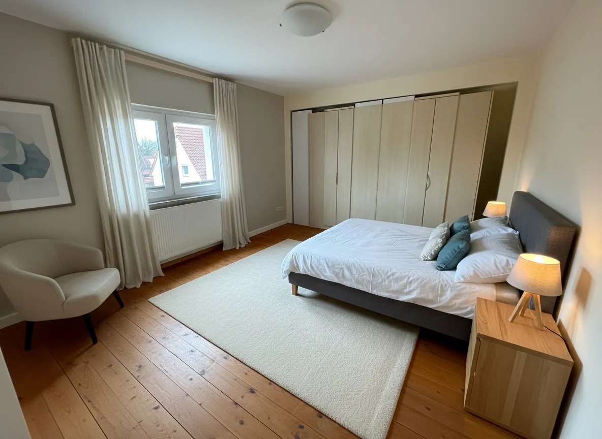 Schlafzimmer (Visualisierung)