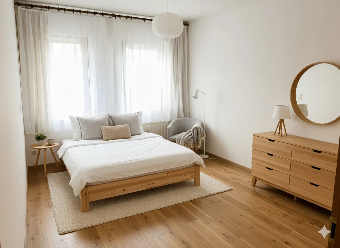 Schlafzimmer (Homestaging)