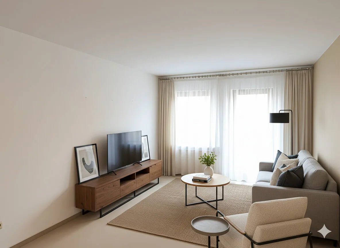 Wohnzimmer (Homestaging)