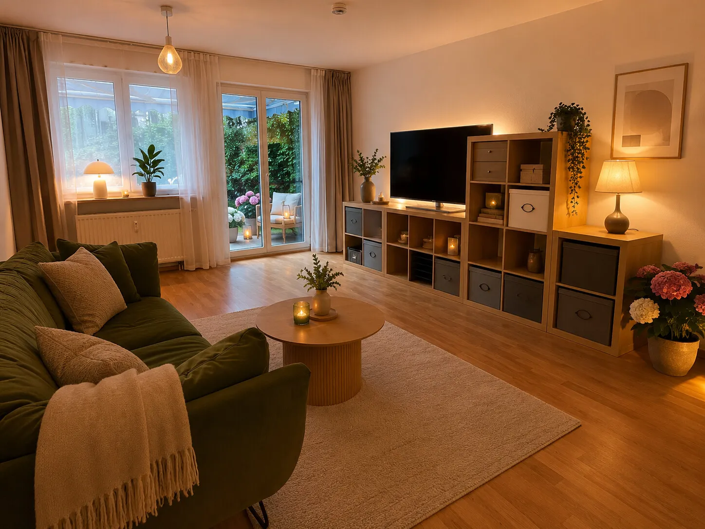 Homestaging Wohnzimmer