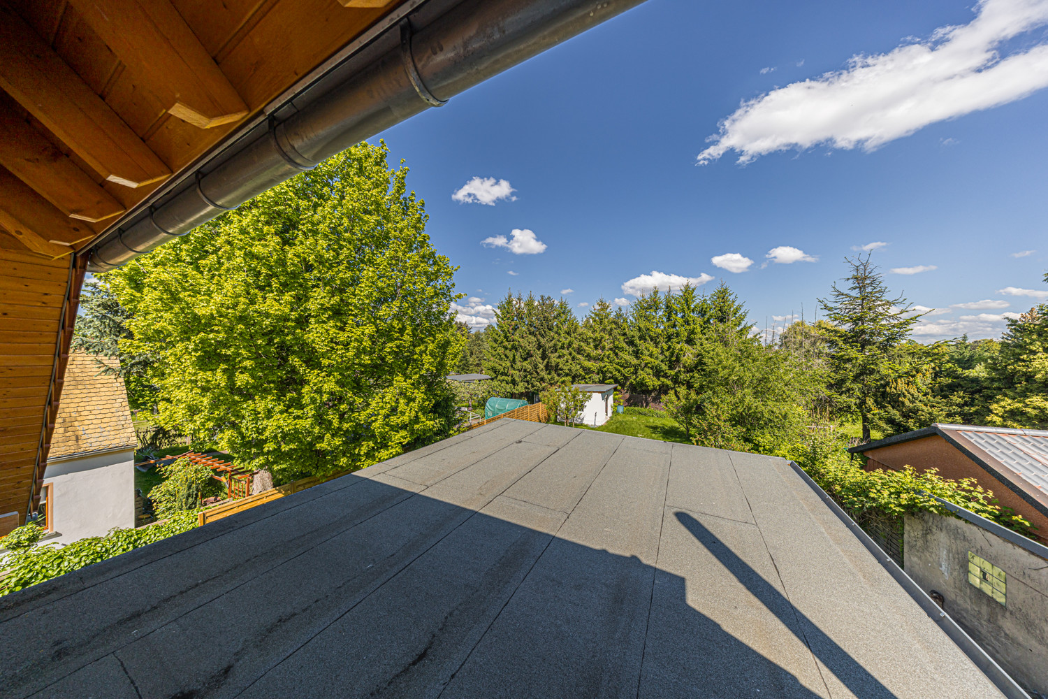 Mögliche Dachterrasse
