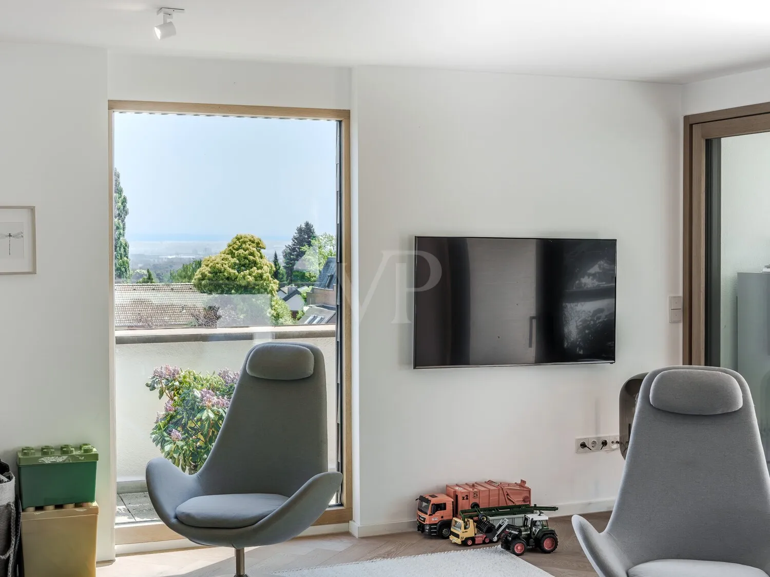 Ausblick Wohnzimmer