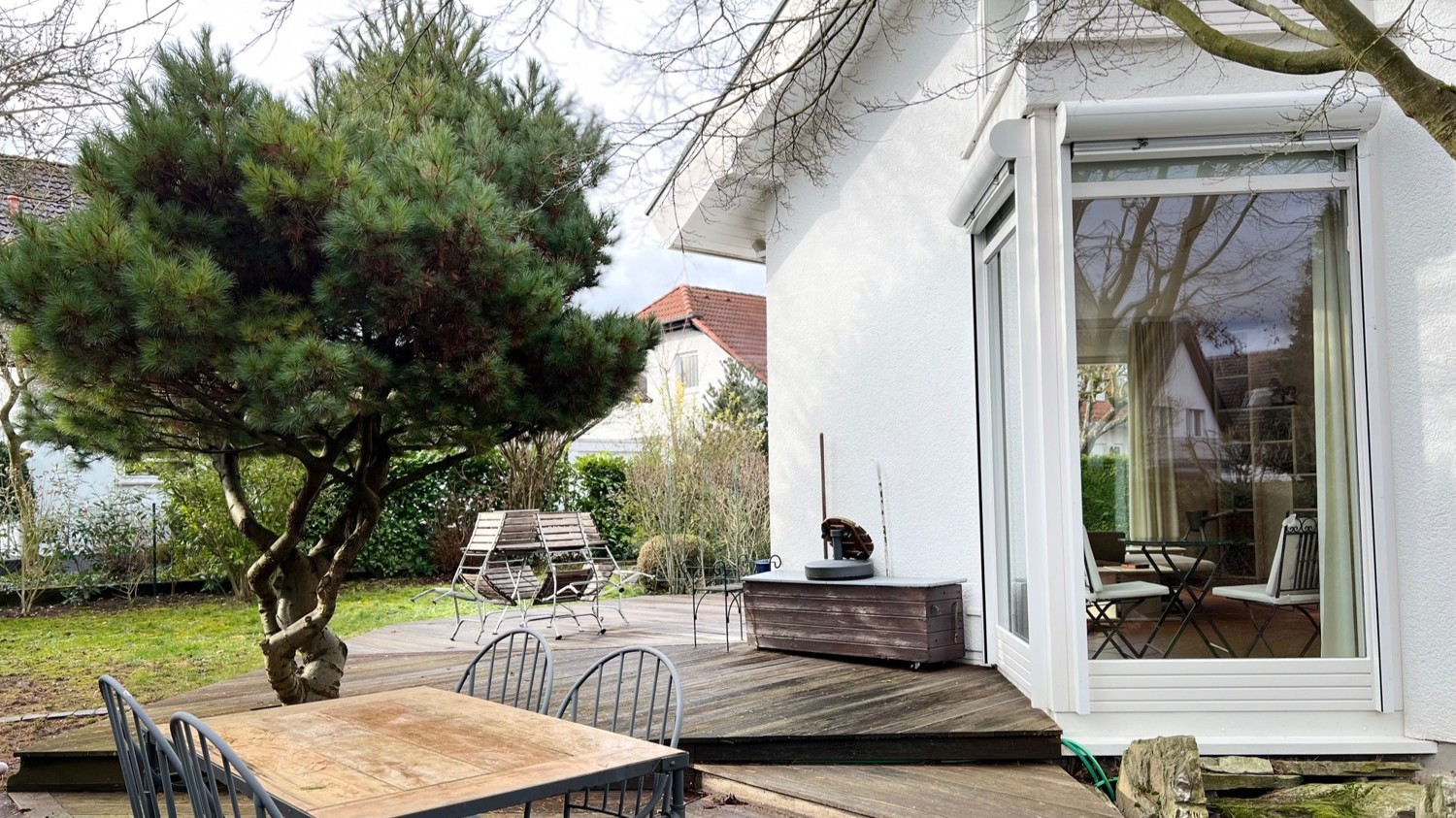 Terrasse, Sitzplatz 1