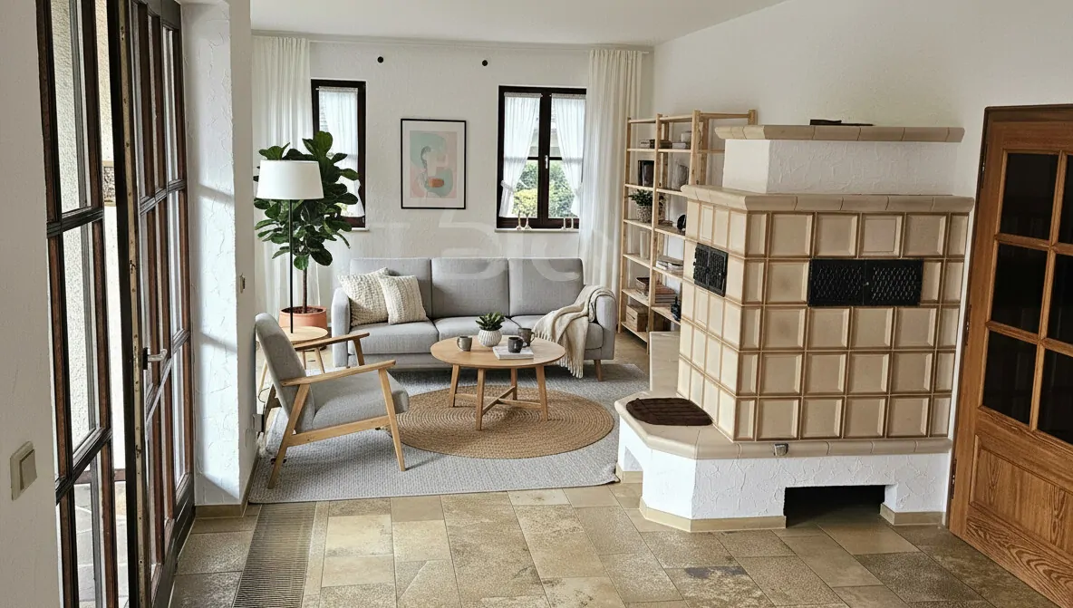 Wohnen-Beispieleinrichtung