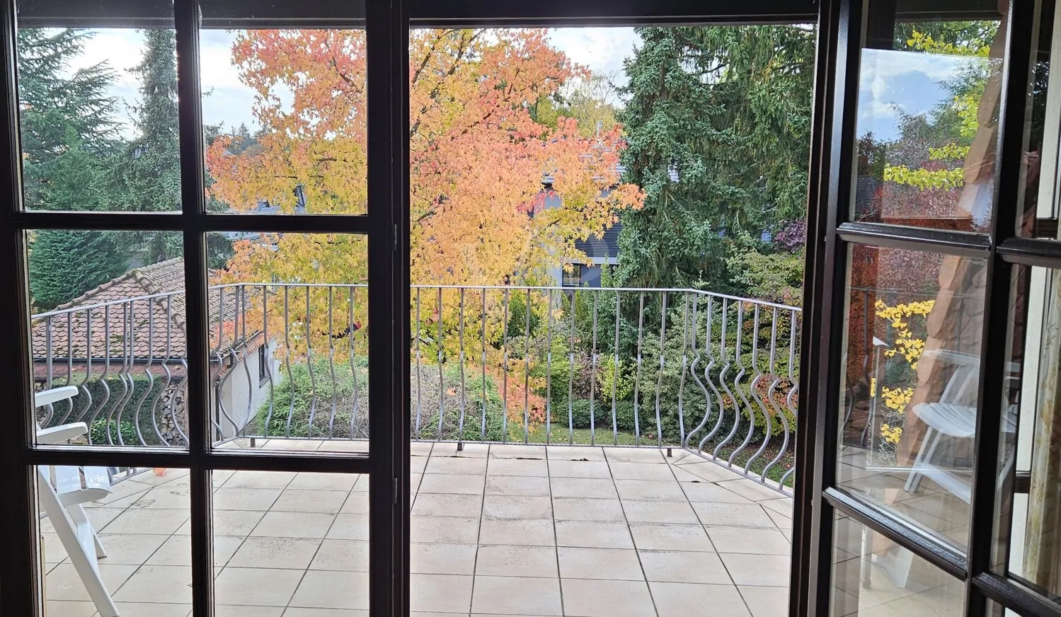 Ausblick aus dem Arbeitszimmer