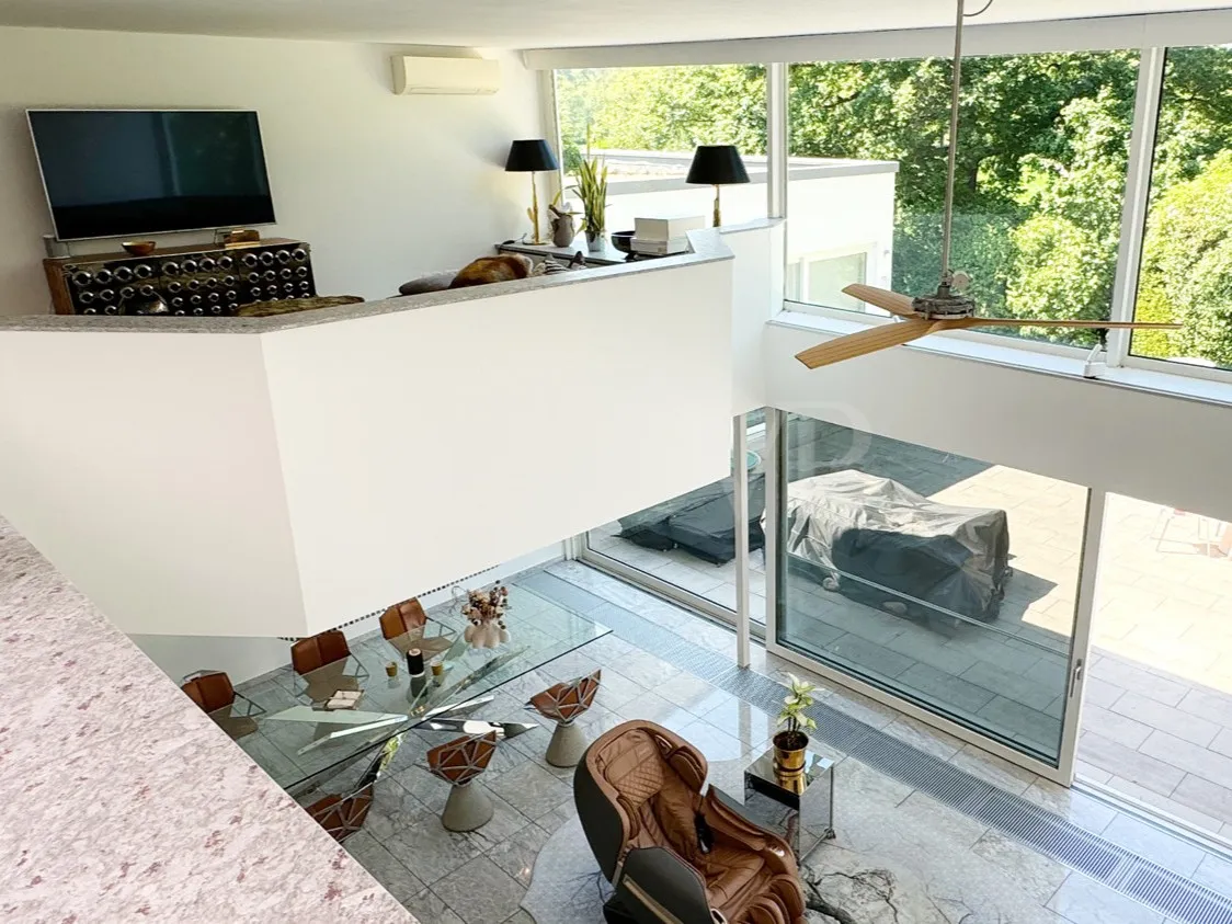 Blick von der Galerie