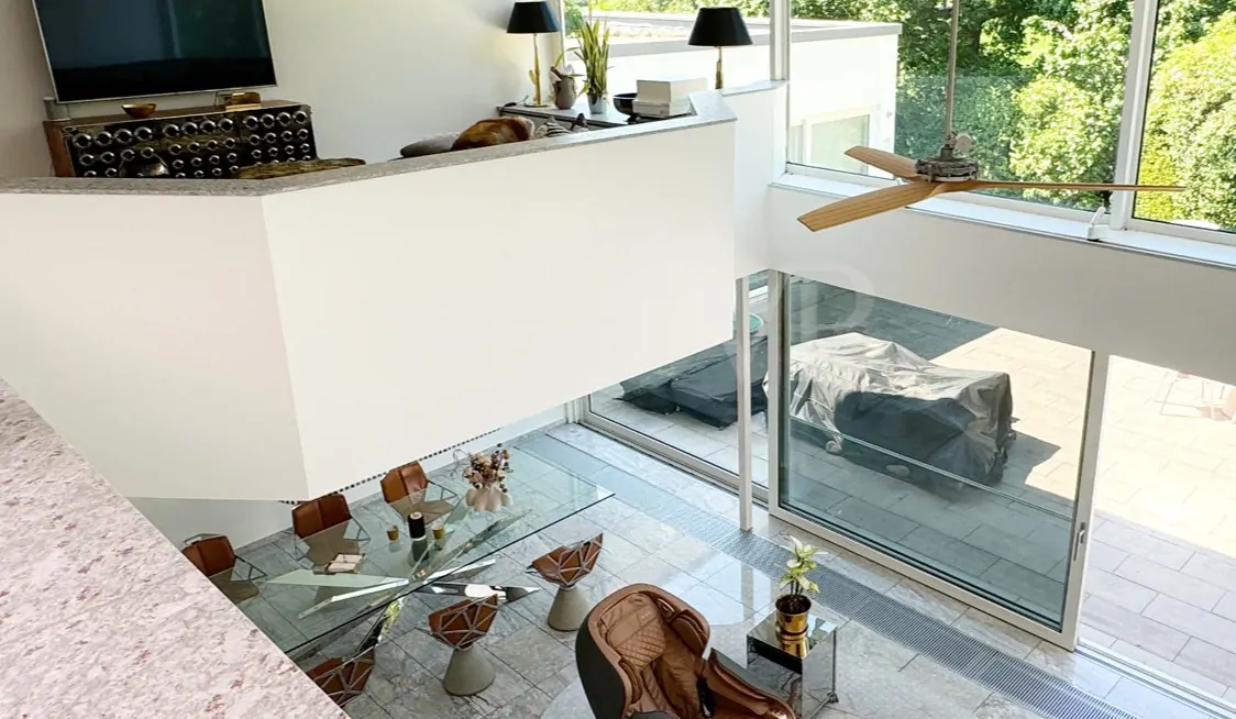 Blick von der Galerie