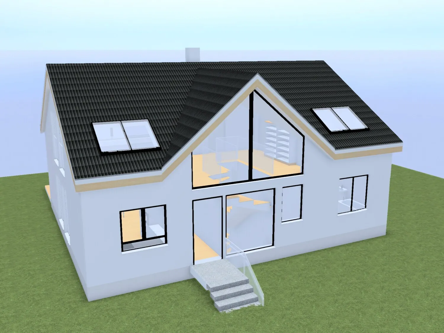 Neubauprojekt Perspektive Nordost