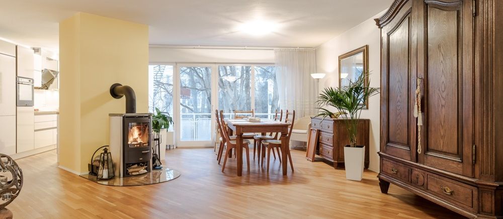 Modernes, offenes Wohnen