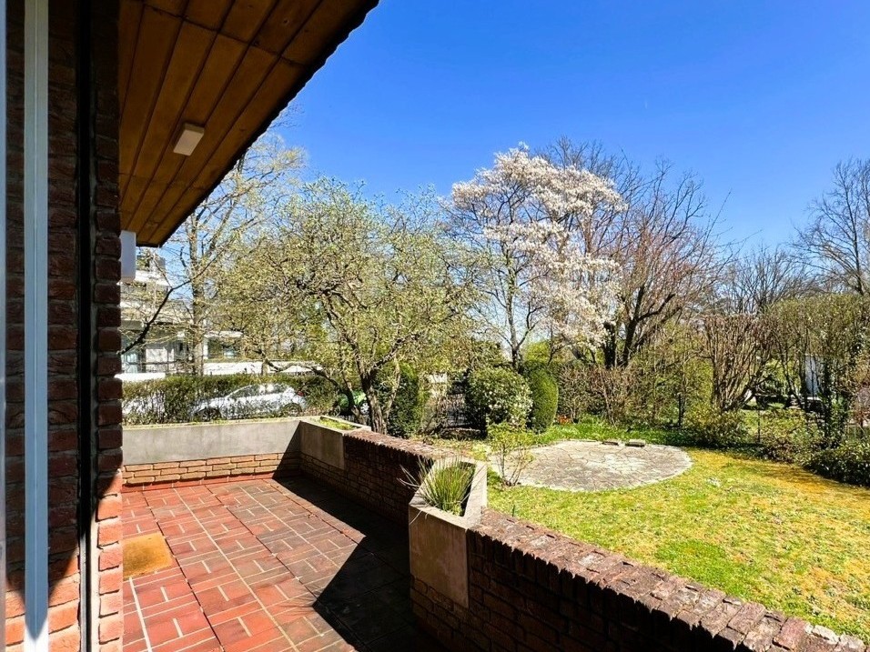 Balkon und Garten
