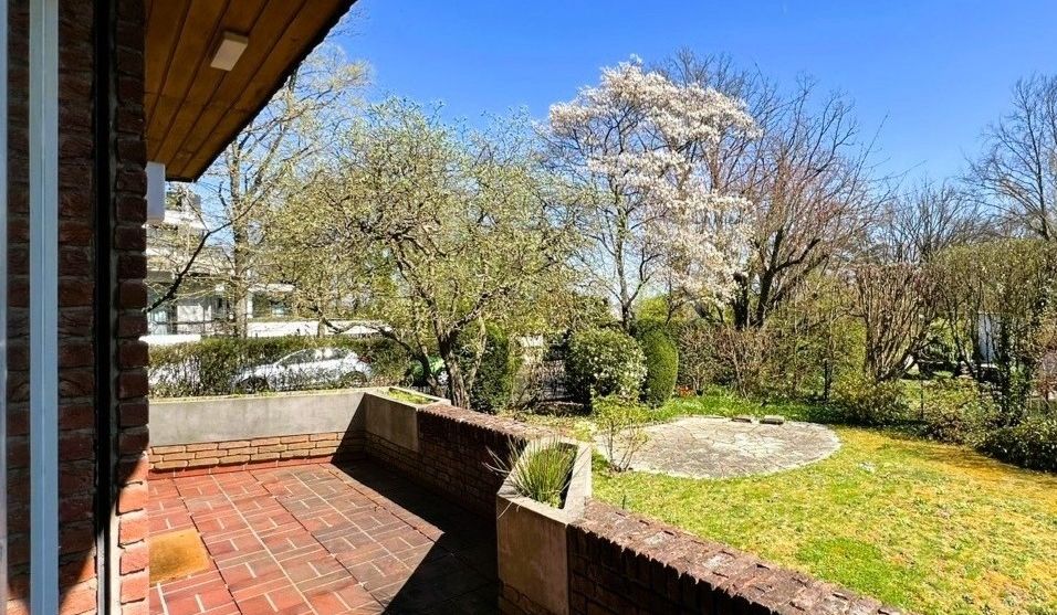Balkon und Garten