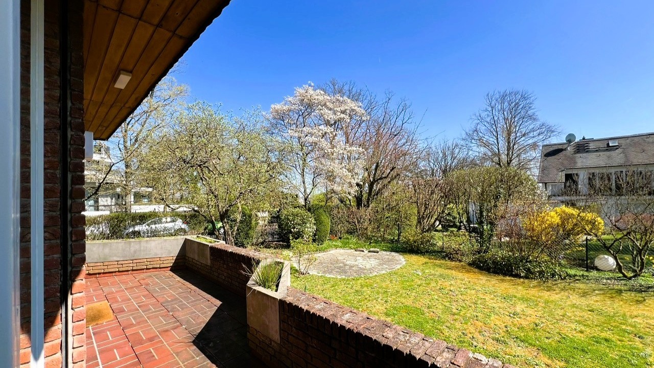 Balkon und Garten