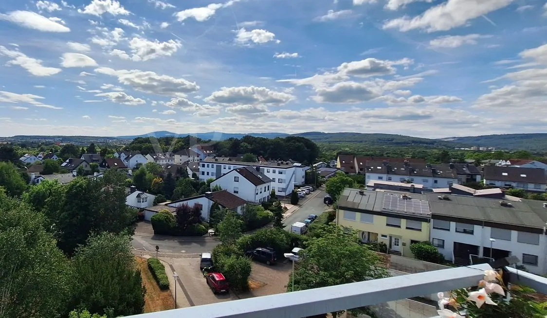 Toller Blick über den Taunus