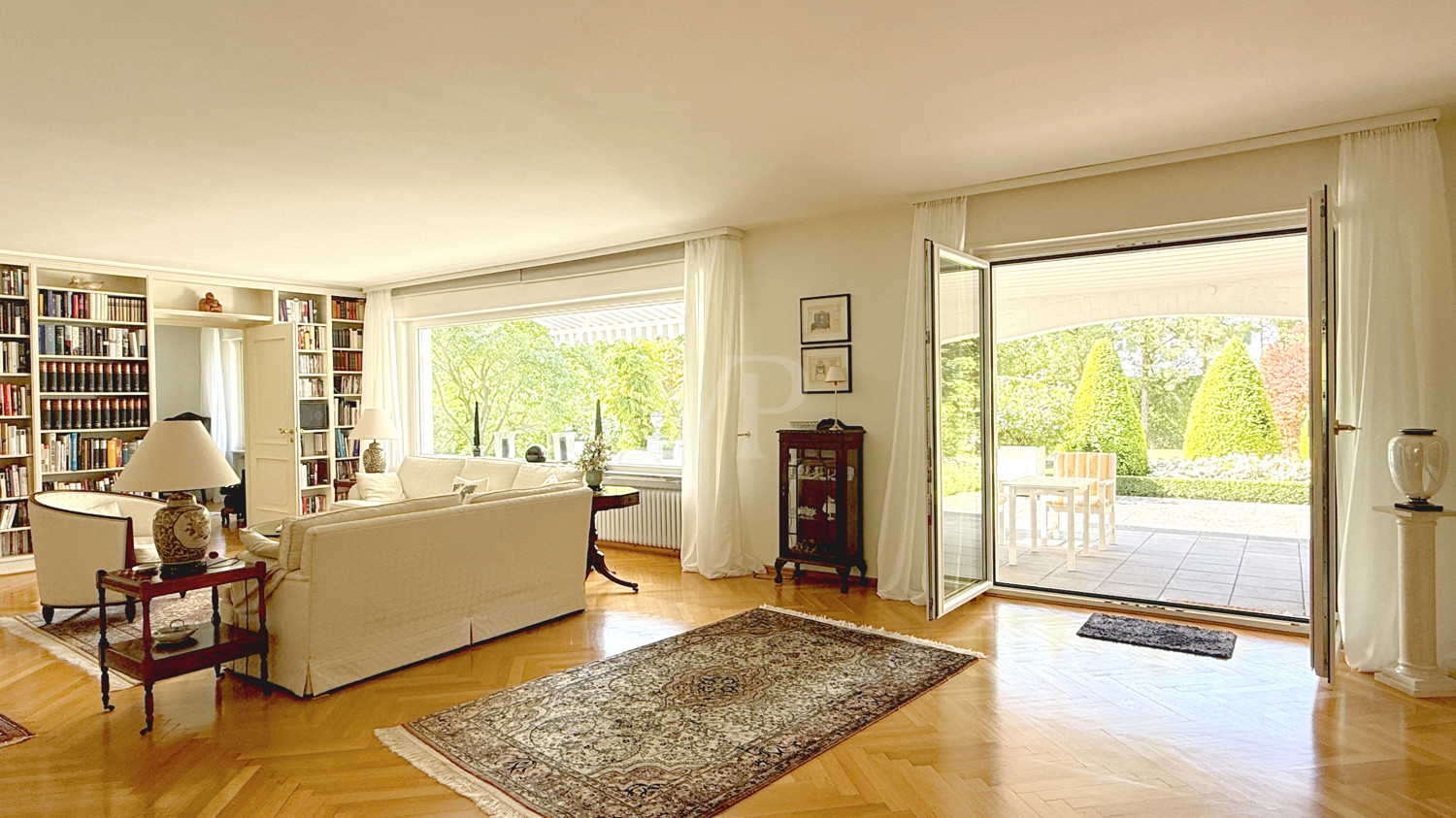 Blick zur Terrasse