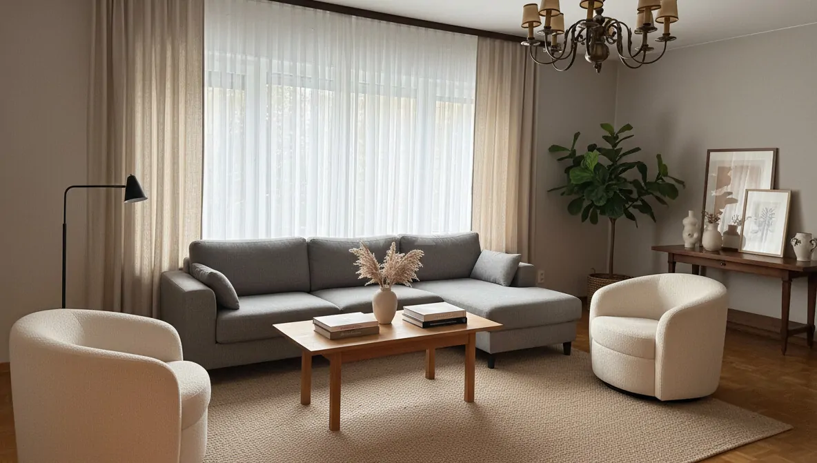 Wohnzimmer - Einrichtungsbeispiel