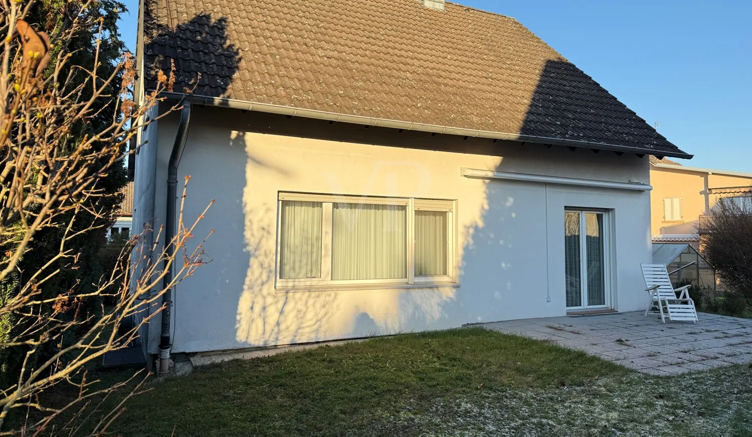 Hausansicht von hinten