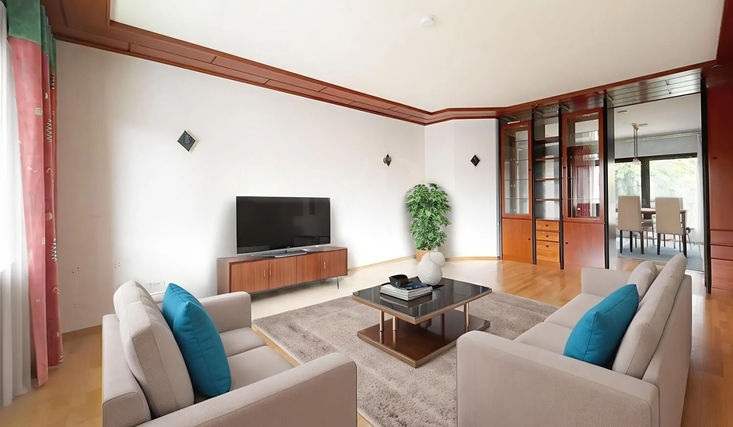 Wohnbereich mit Möblierungsbeispiel