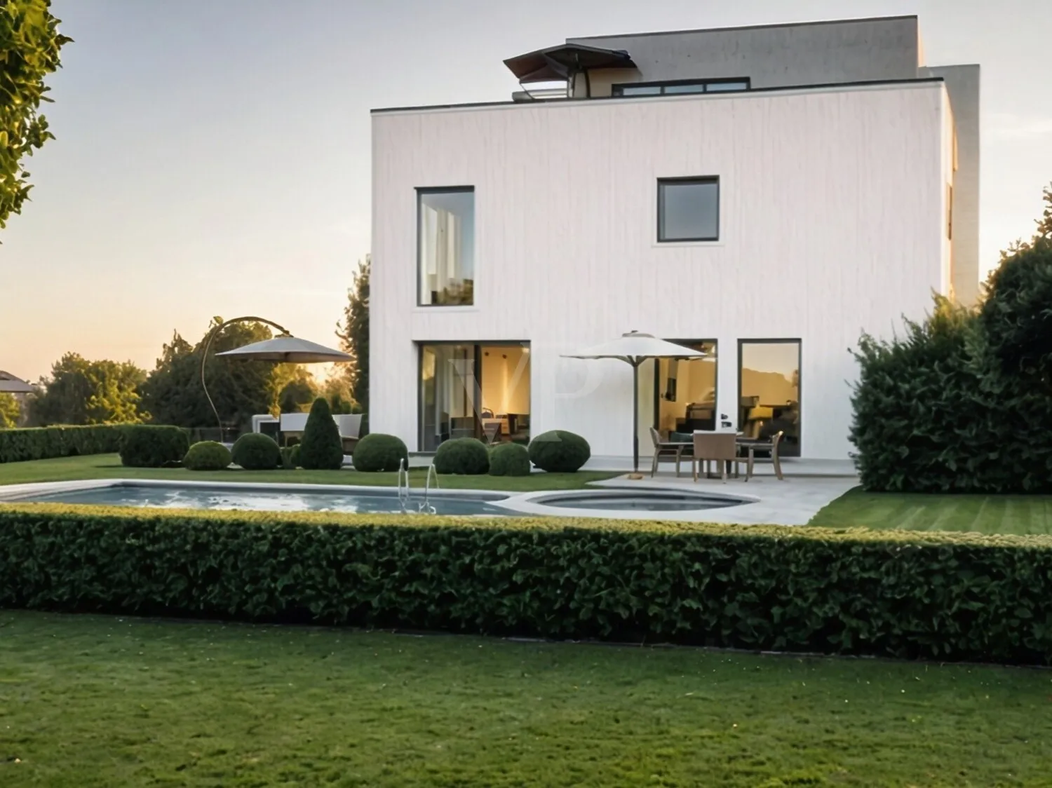 Seitenansicht Dämmerung