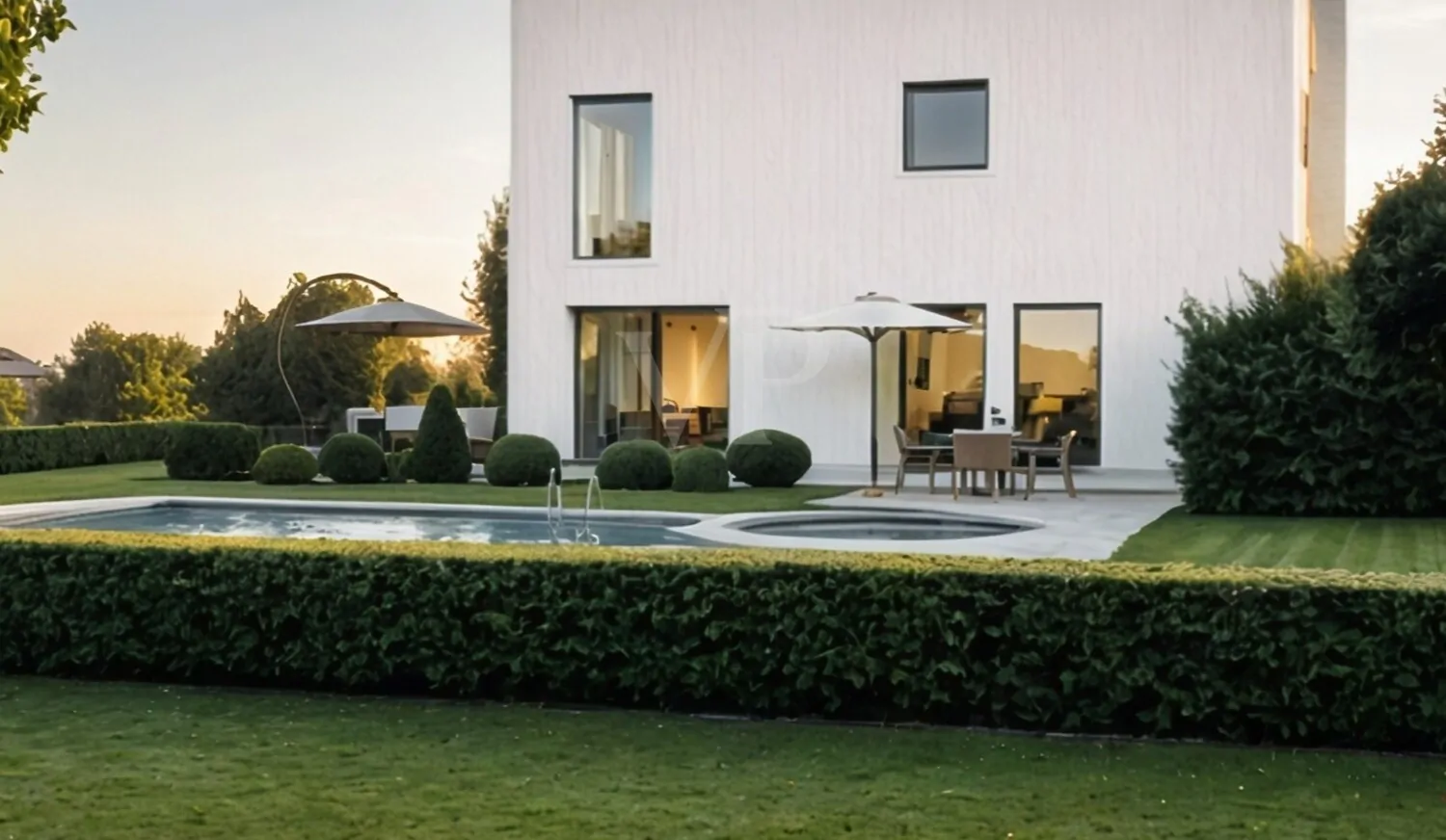 Seitenansicht Dämmerung