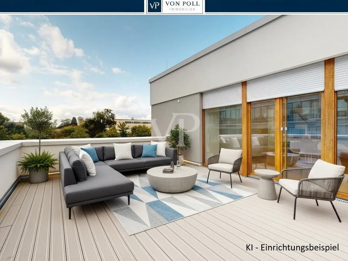 Terrasse - KI-Einrichtungsbsp.